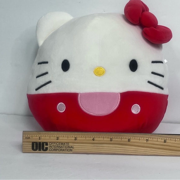 hello kitty squishmallow 9 inch red embroidered 2024 sanrio - Picture 3 of 5